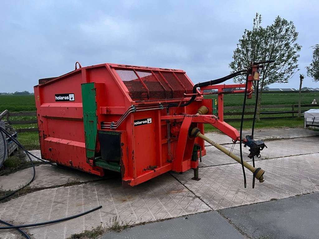 Holaras rabbit 4000  blokkenwagen voerwagen, Ophalen, Veehouderij, Voertechniek