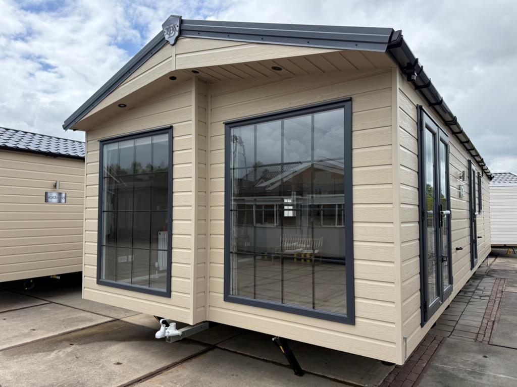UNIEK! NORDIK JUBLEE | CV & DG | INCL. TRANSPORT EN PLAATSEN, Caravans en Kamperen, Stacaravans, Tot en met 4