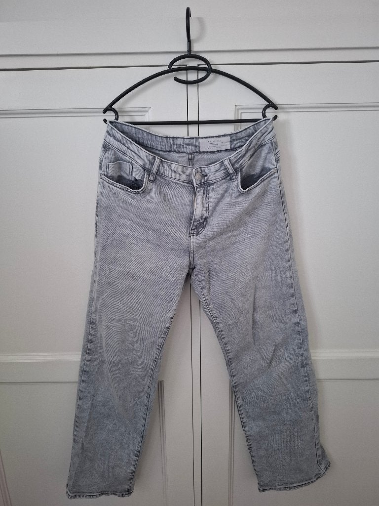 Noisy May jeans Yolanda, Kleding | Dames, Spijkerbroeken en Jeans, Ophalen, Zo goed als nieuw, Grijs, W30 - W32 (confectie 38/40)