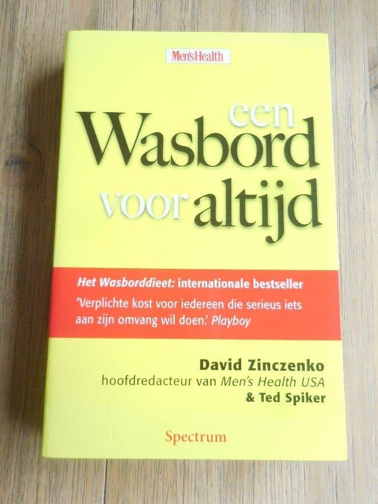 boek sport. Een wasbord voor altijd. 2006.Men's Health USA., David Zinczenko., Ophalen of Verzenden, Zo goed als nieuw, Fitness