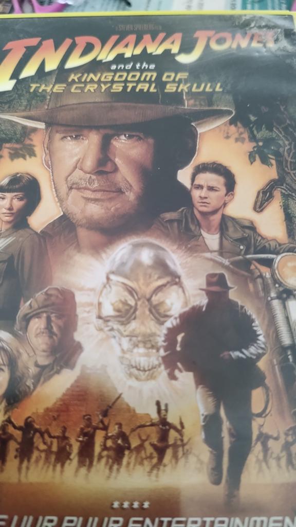 Indiana Jones and the Kingdom of the crystal skull 2 euro Di, Vanaf 12 jaar, Ophalen of Verzenden, Zo goed als nieuw