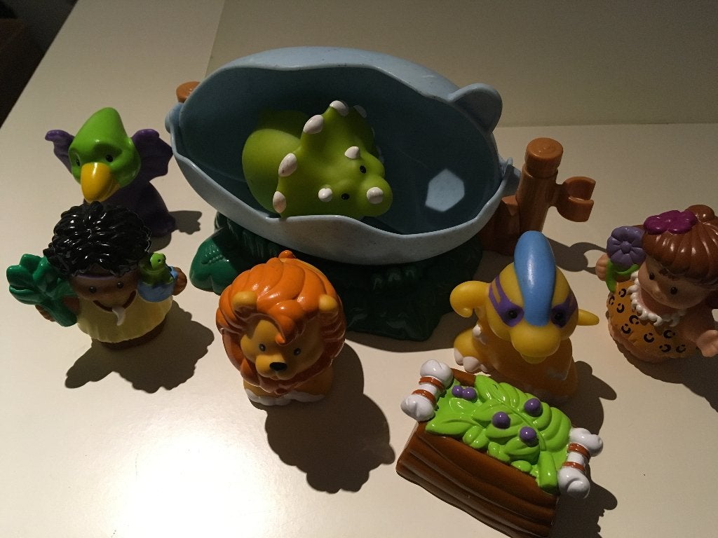 Fisher Price dieren , pop en acc, Ophalen of Verzenden, Zo goed als nieuw, Speelset