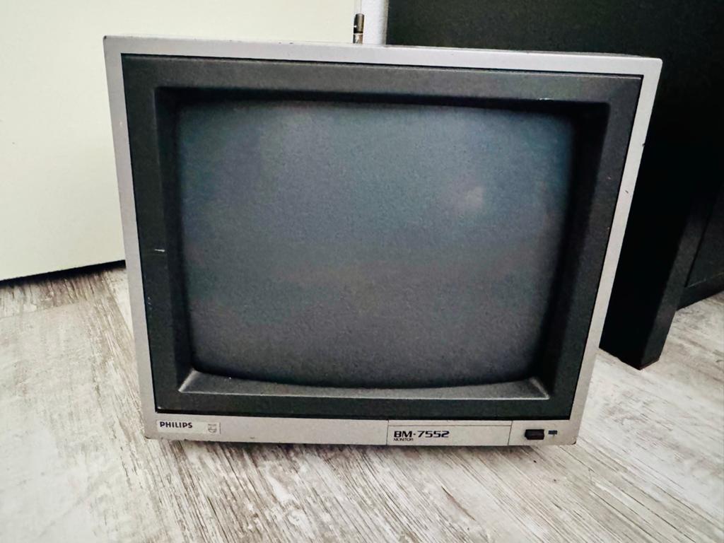 Philips BM-7552 Vintage/Retro PC Monitor MSX Getest, Computers en Software, Vintage Computers, Ophalen