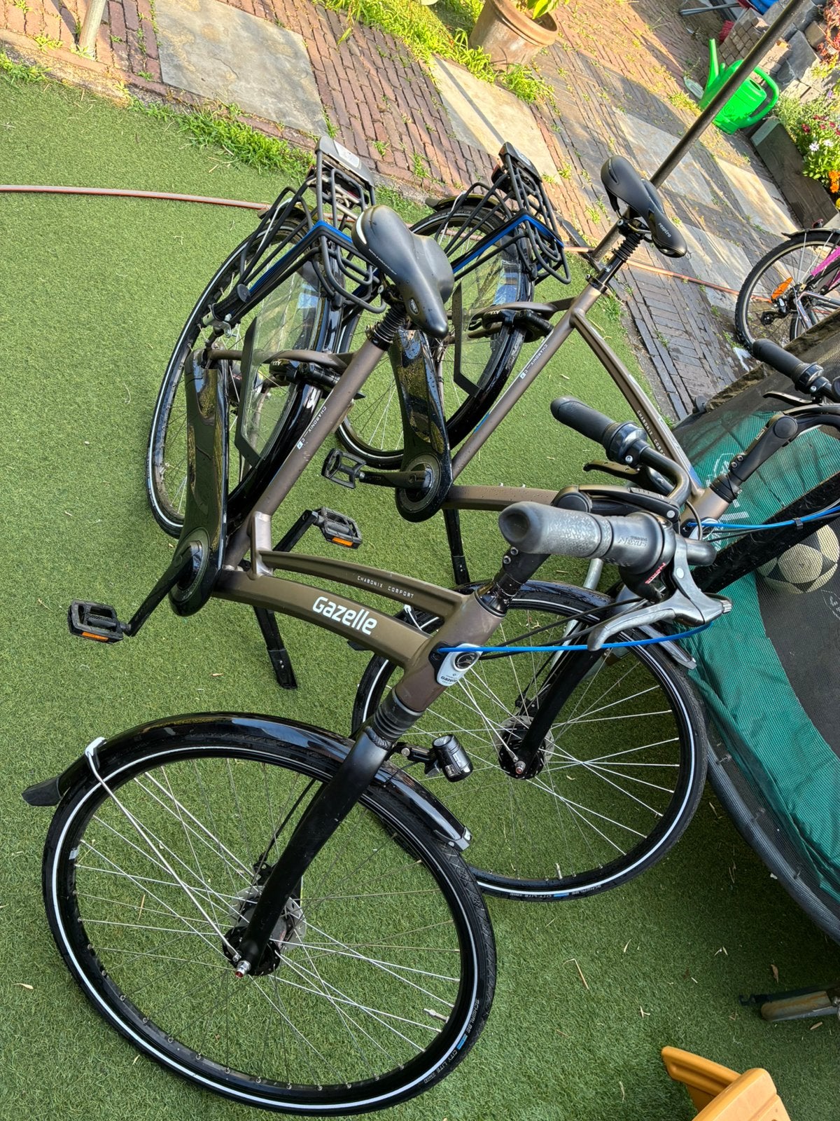 Gazelle fietsen, Fietsen en Brommers, Fietsen | Tandems, Ophalen, Gebruikt, Trommelrem