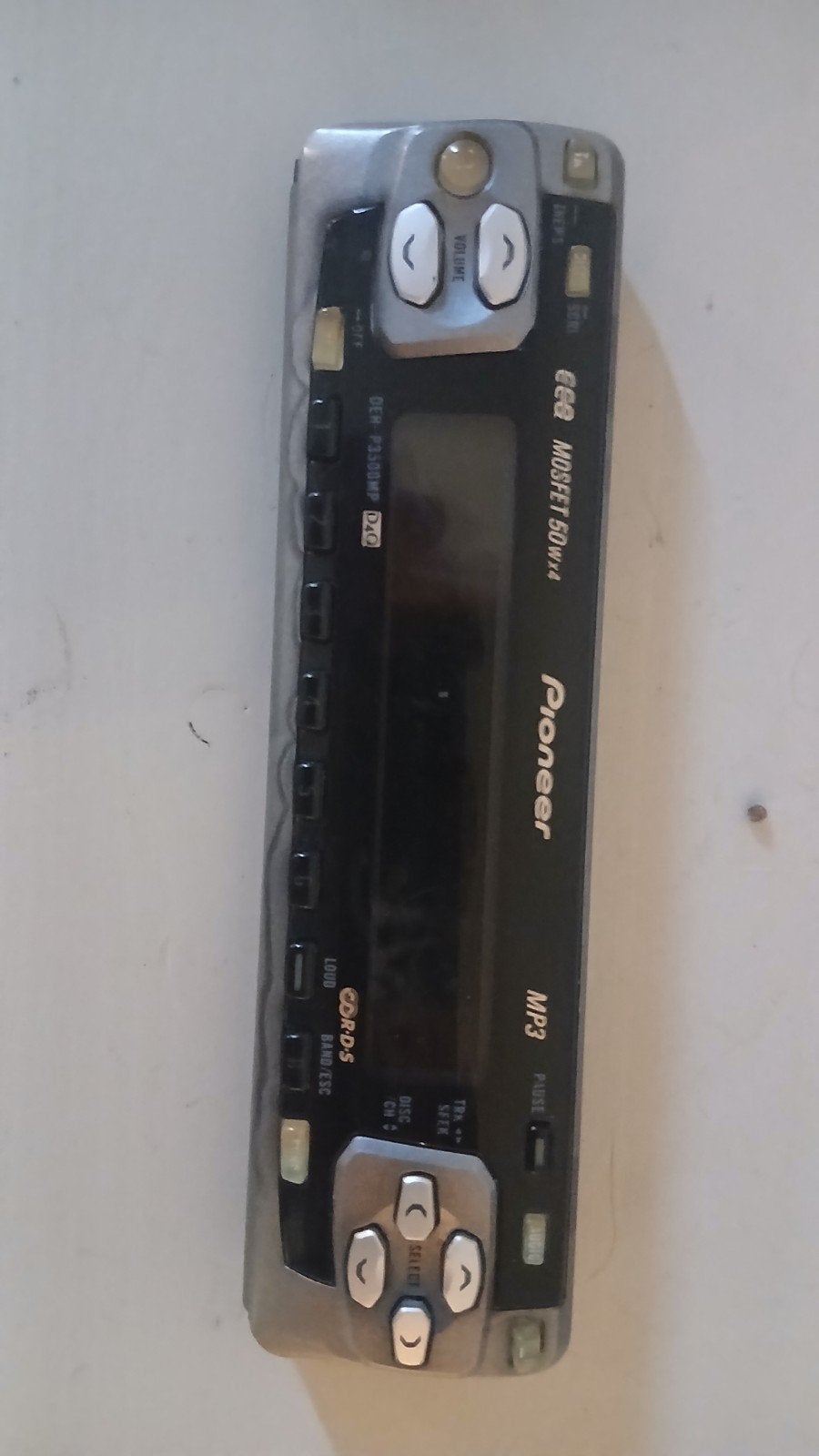 Pioneer Autoradio Frontpaneel - DEH-P3500MP, Ophalen of Verzenden, Gebruikt