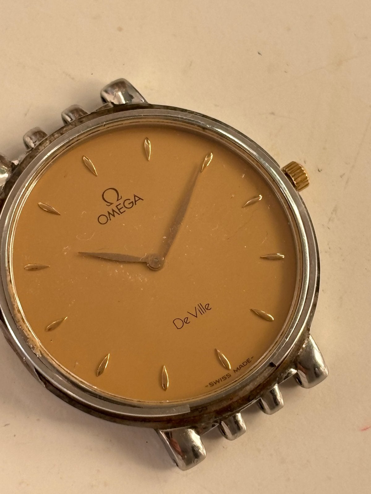 Omega De Ville Polshorloge - Klassiek en Elegant, Gebruikt, Staal, Polshorloge, Overige materialen