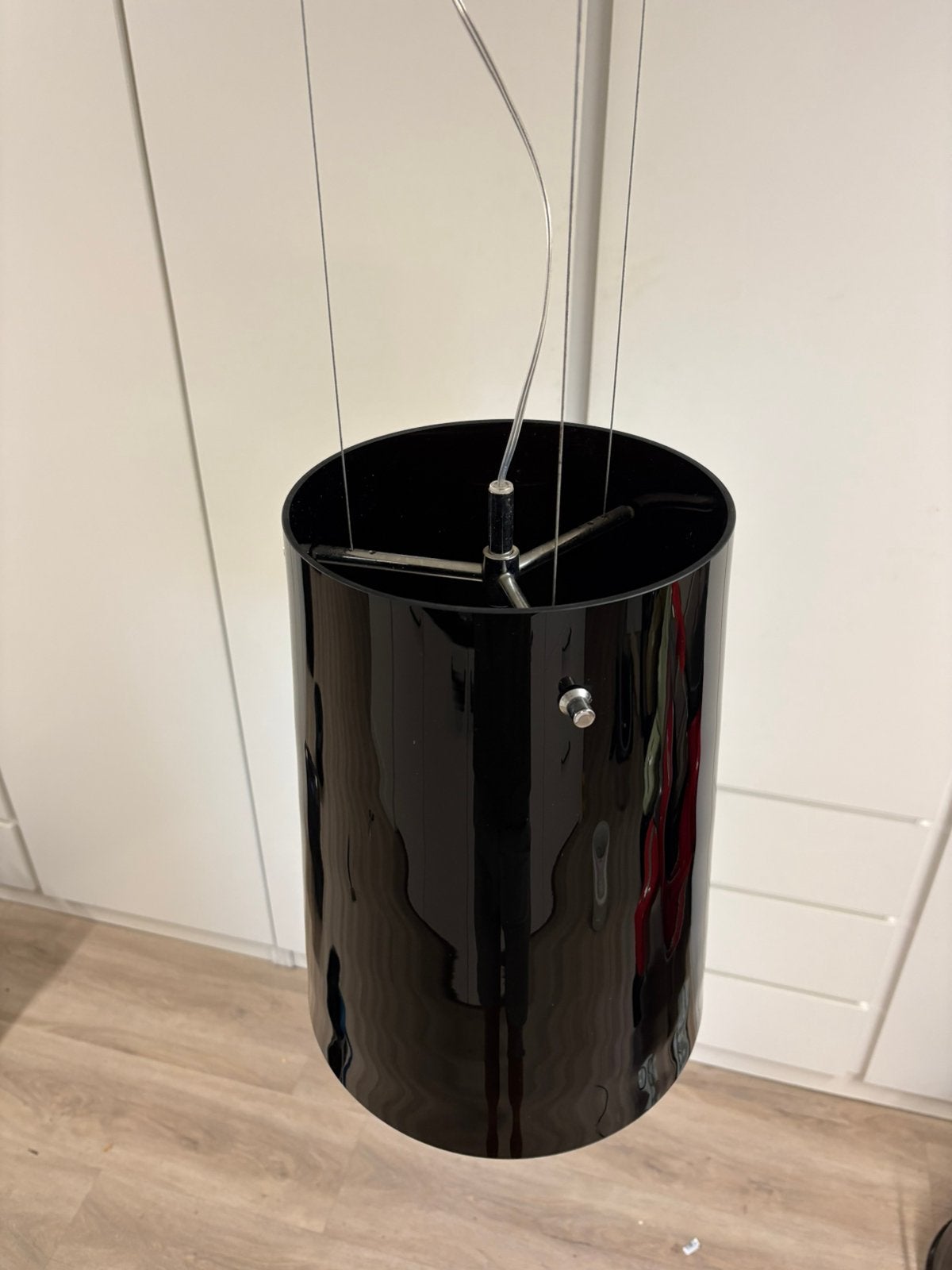 Te koop aangeboden: Prandina Sera S1 design lamp, Huis en Inrichting, Lampen | Hanglampen, Ophalen, Strak, 50 tot 75 cm, Glas