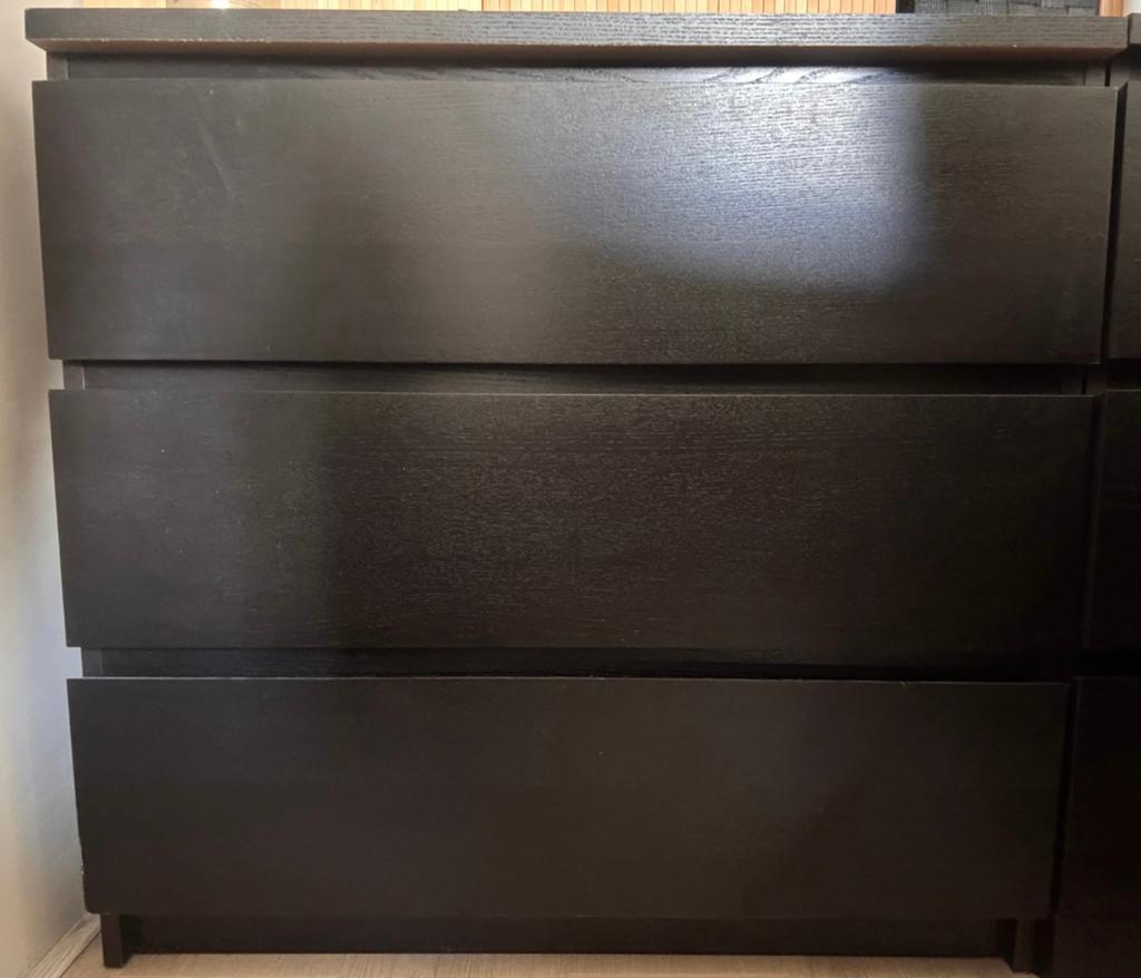 Ladekast Malm Ikea, Huis en Inrichting, Kasten | Ladekasten, Ophalen, Gebruikt, 50 tot 100 cm, 3 of 4 laden
