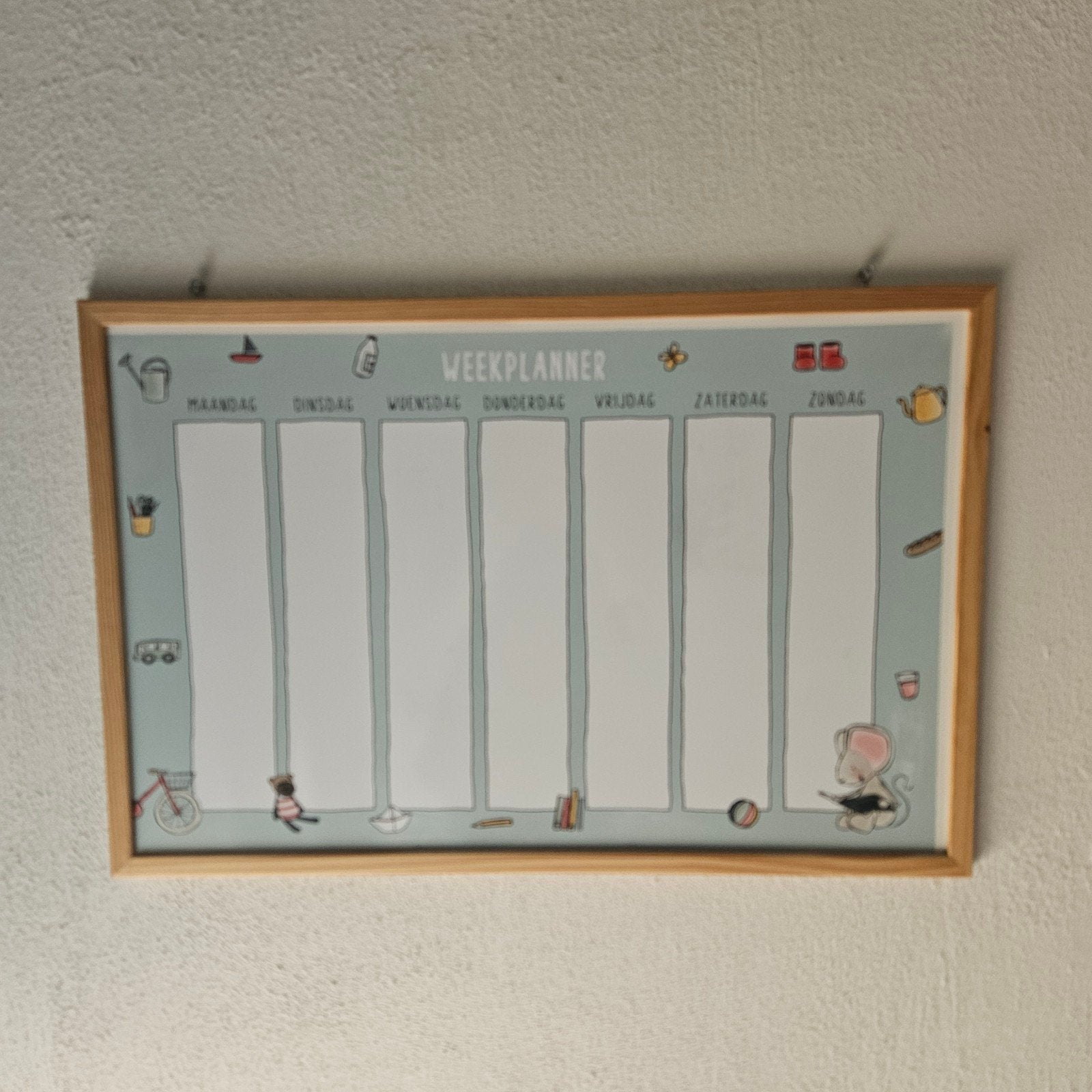Thuis bij Muis  magneetbord, Ophalen of Verzenden, Zo goed als nieuw, Magneetbord