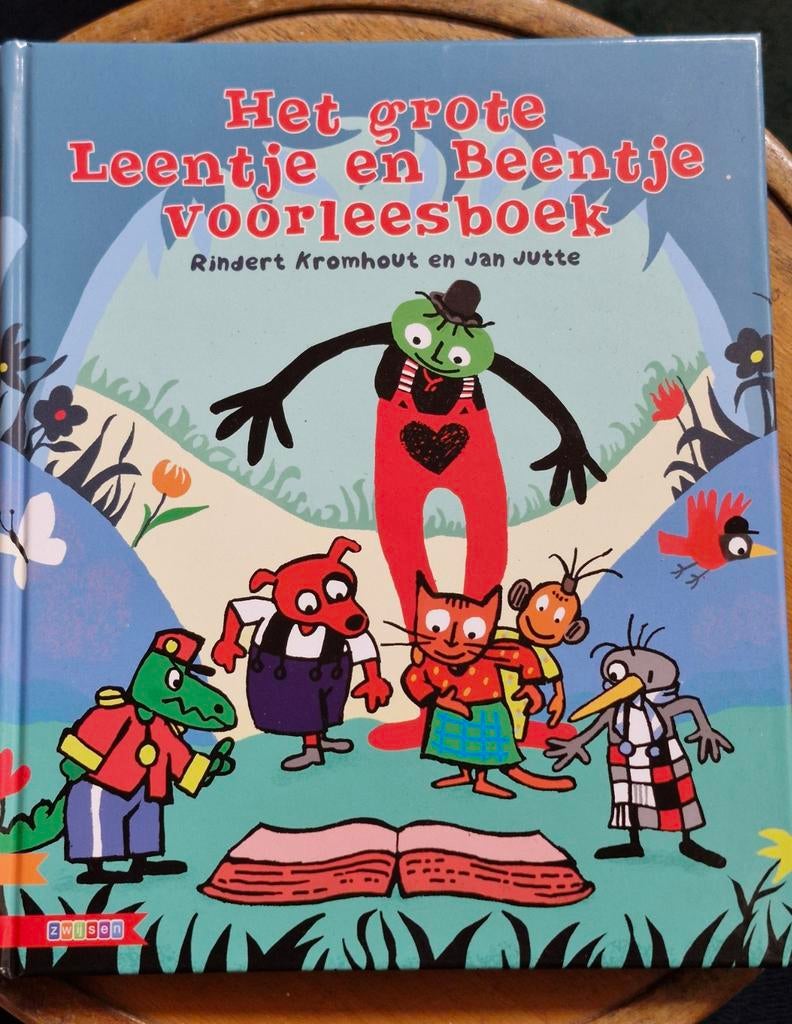 Het grote Leentje en Beentje voorleesboek + handpoppen, Boeken, Fictie algemeen, Jongen of Meisje, Ophalen of Verzenden, Zo goed als nieuw
