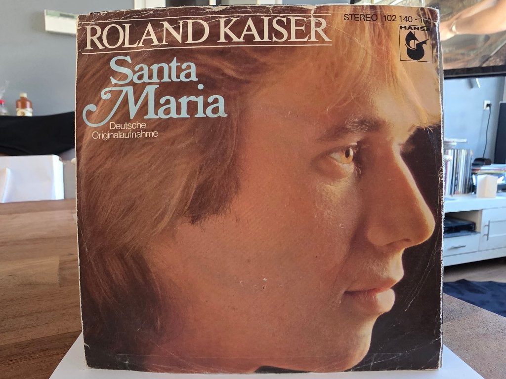 7" Single Roland Kaiser - Santa Maria / Wer Träumt Nachts Ni, Gebruikt, 7 inch, Ophalen of Verzenden, Pop