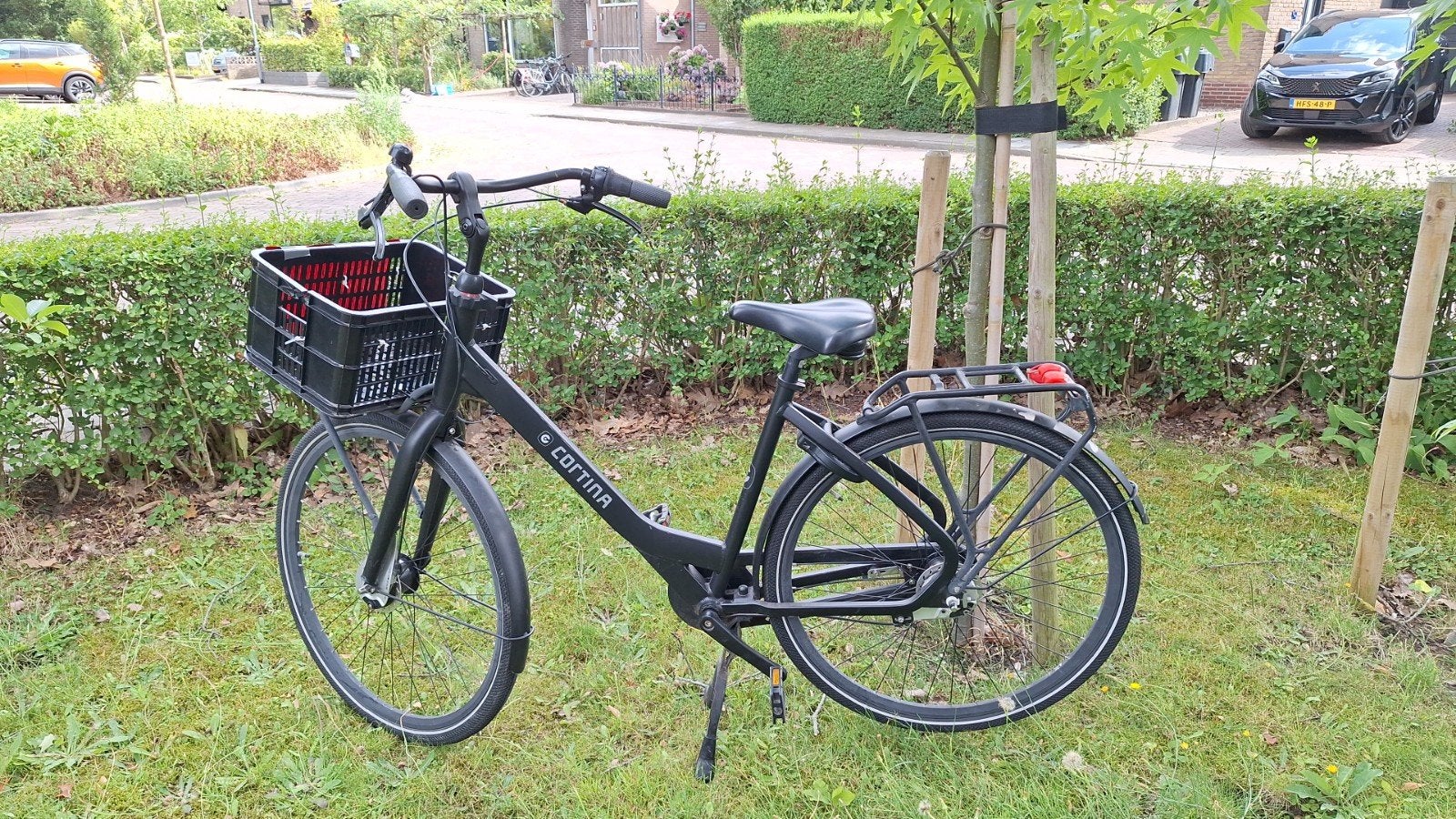 Cortina zwarte fiets 28 inch, Ophalen, Gebruikt, Overige merken