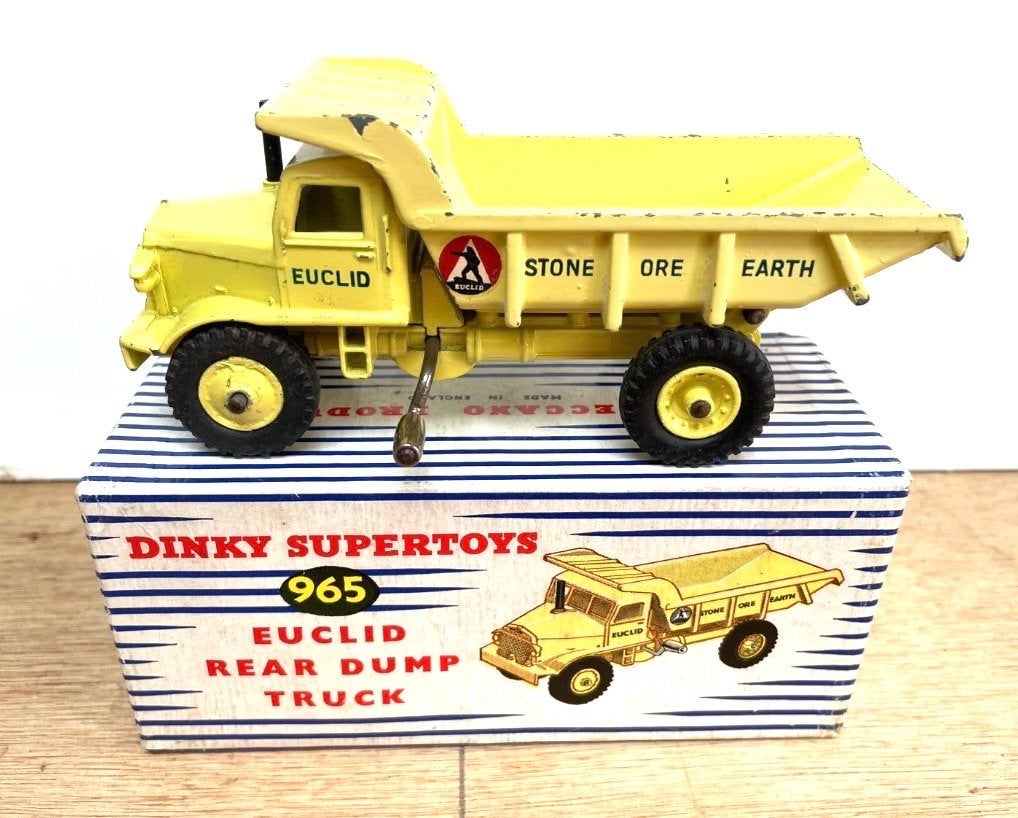 Dinky Supertoys 965 Euclid Rear Dump Truck met doos, Ophalen of Verzenden