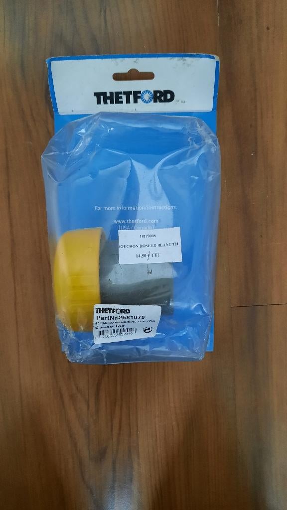 Thetford dop voor toiletcassette, Ophalen, Nieuw