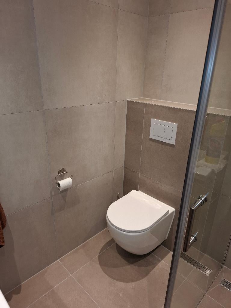 Badkamer tegels beige (6 wandtegels, 5 vloertegels) 60x60x1, Doe-het-zelf en Verbouw, Tegels, Ophalen, 60 cm of meer, Nieuw, Minder dan 5 m²