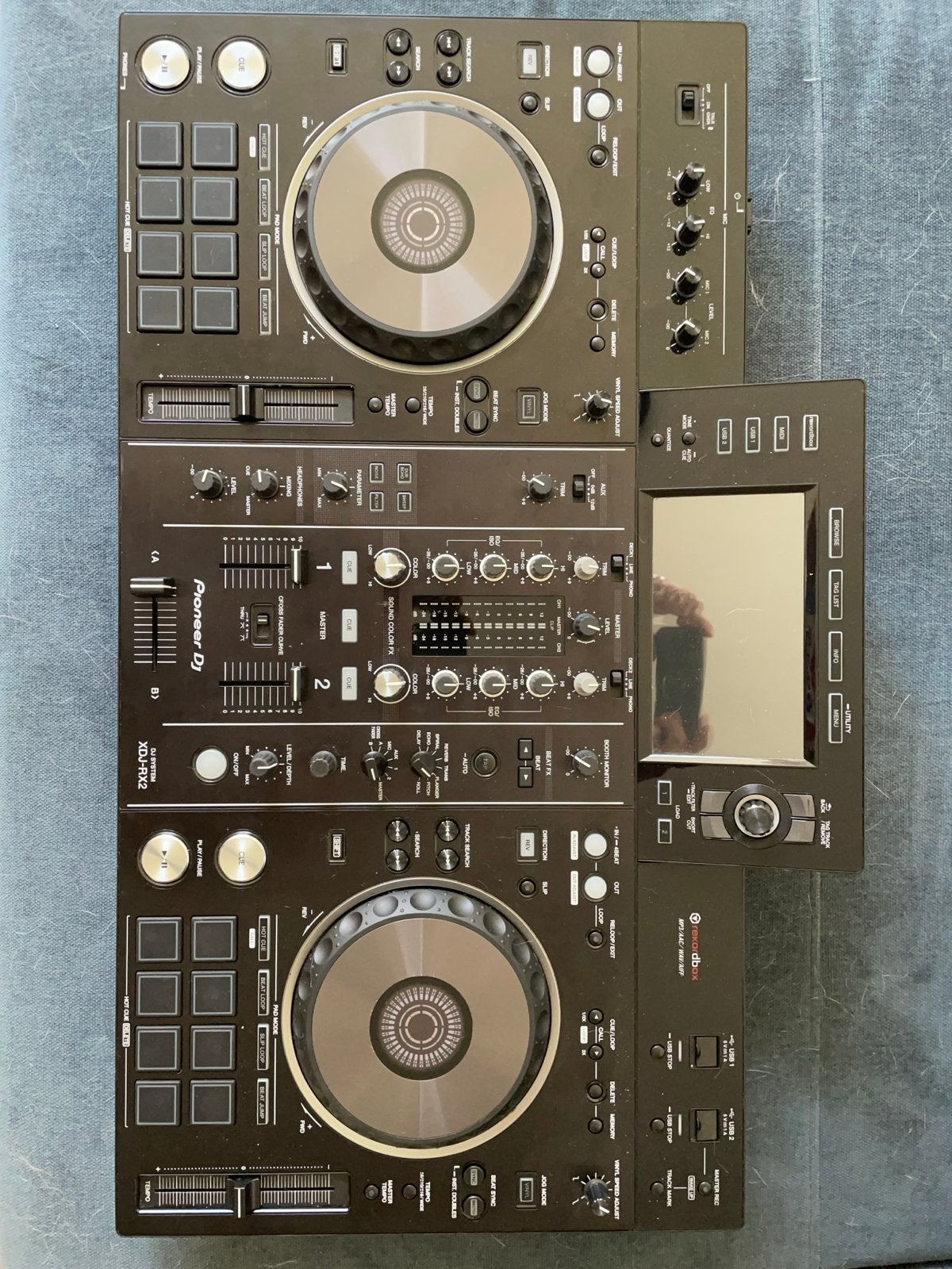 Pioneer DJ XDJ-RX2 DJ-set met Odyssey flightcase, Ophalen, Zo goed als nieuw, Dj-set, Pioneer