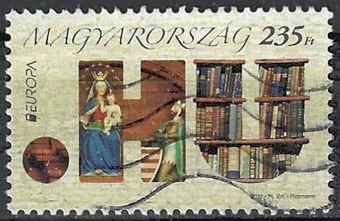 Hongarije 995, Ophalen of Verzenden, Gestempeld