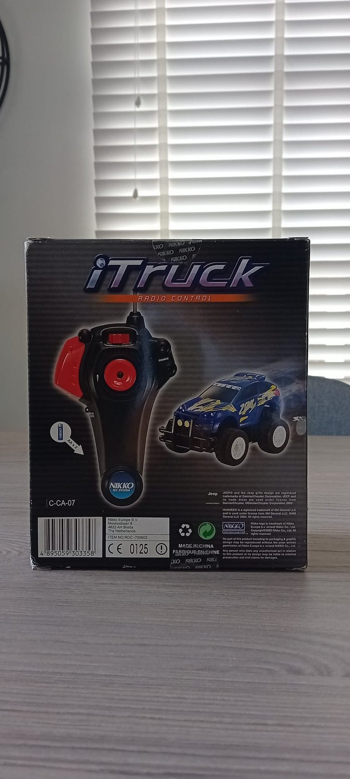 Vintage nieuw in de doos nikko i-truck rc mini auto, Ophalen of Verzenden, Nieuw, Auto offroad