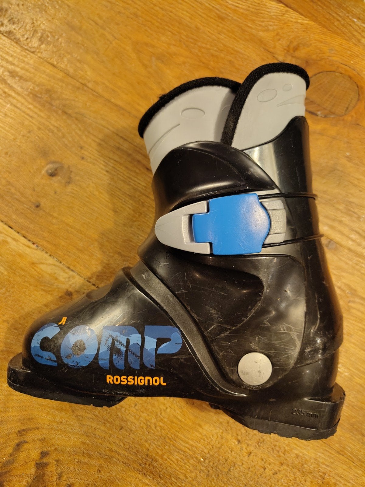 1 week gedragen! kinder skischoen 19.5/(mt30-31) rossignol., Ophalen, 100 tot 140 cm, Rossignol, Schoenen