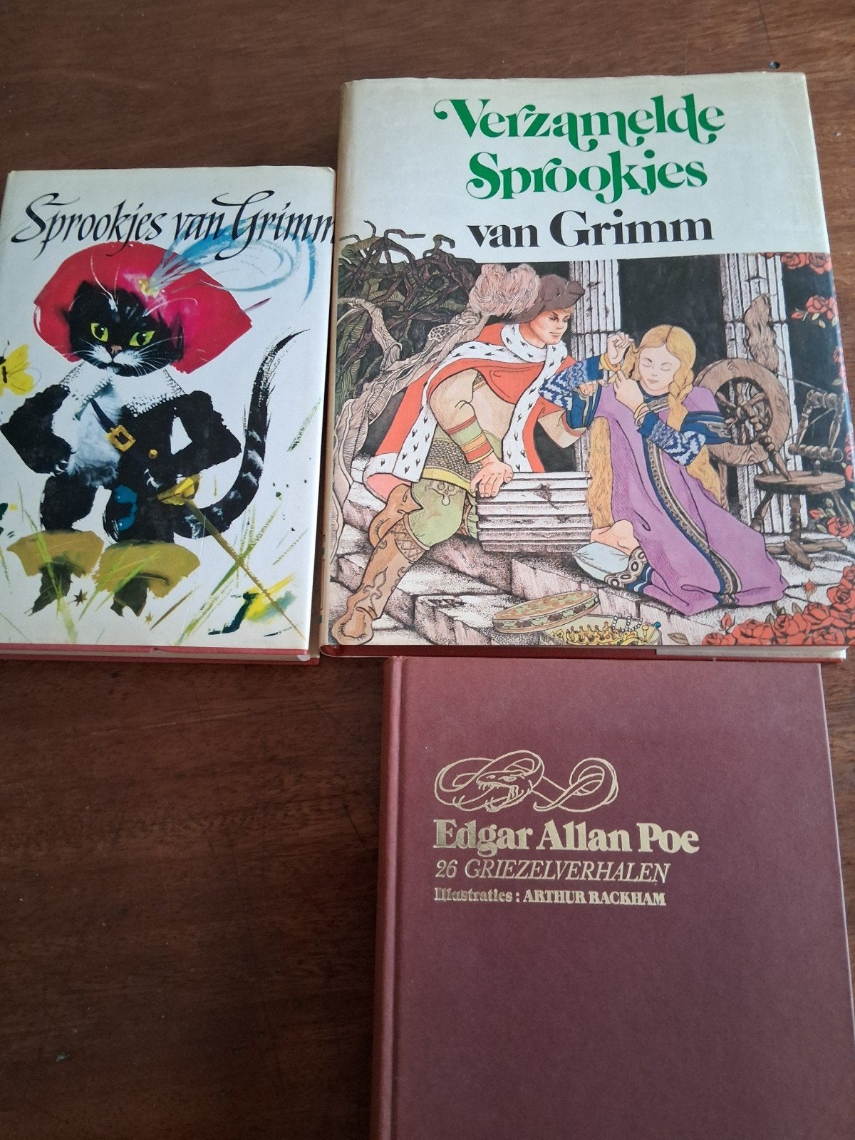 TWEE SPROOKJESBOEKEN      EN       EDGAR ALAN POE, Boeken, Sprookjes en Fabels, Ophalen of Verzenden