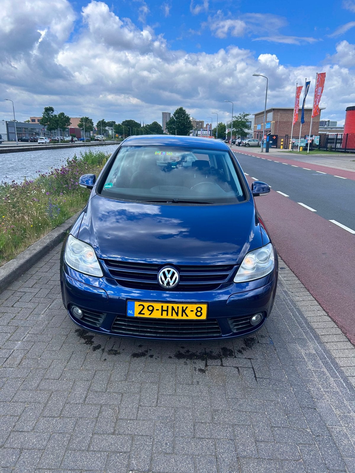 Volkswagen Golf Plus 1.4 TSI 2009 Blauw, Auto's, Volkswagen, 15 km/l, 4 cilinders, Origineel Nederlands, Handgeschakeld