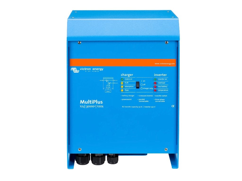 Victron MultiPlus 12/3000/120-50 | 12V Omvormer en Acculader, Info@aqua-marina.nl, Aqua-Marina.NL, Hoornseweg 17-03, 1775 RB MIDDENMEER