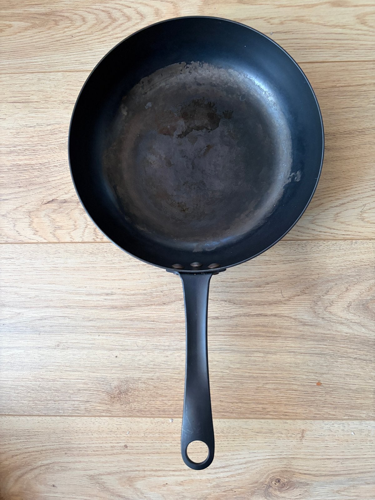 Koolstofstaal pan Ikea VARDAGEN, Huis en Inrichting, Keuken | Potten en Pannen, Ophalen, Zo goed als nieuw, Overige materialen