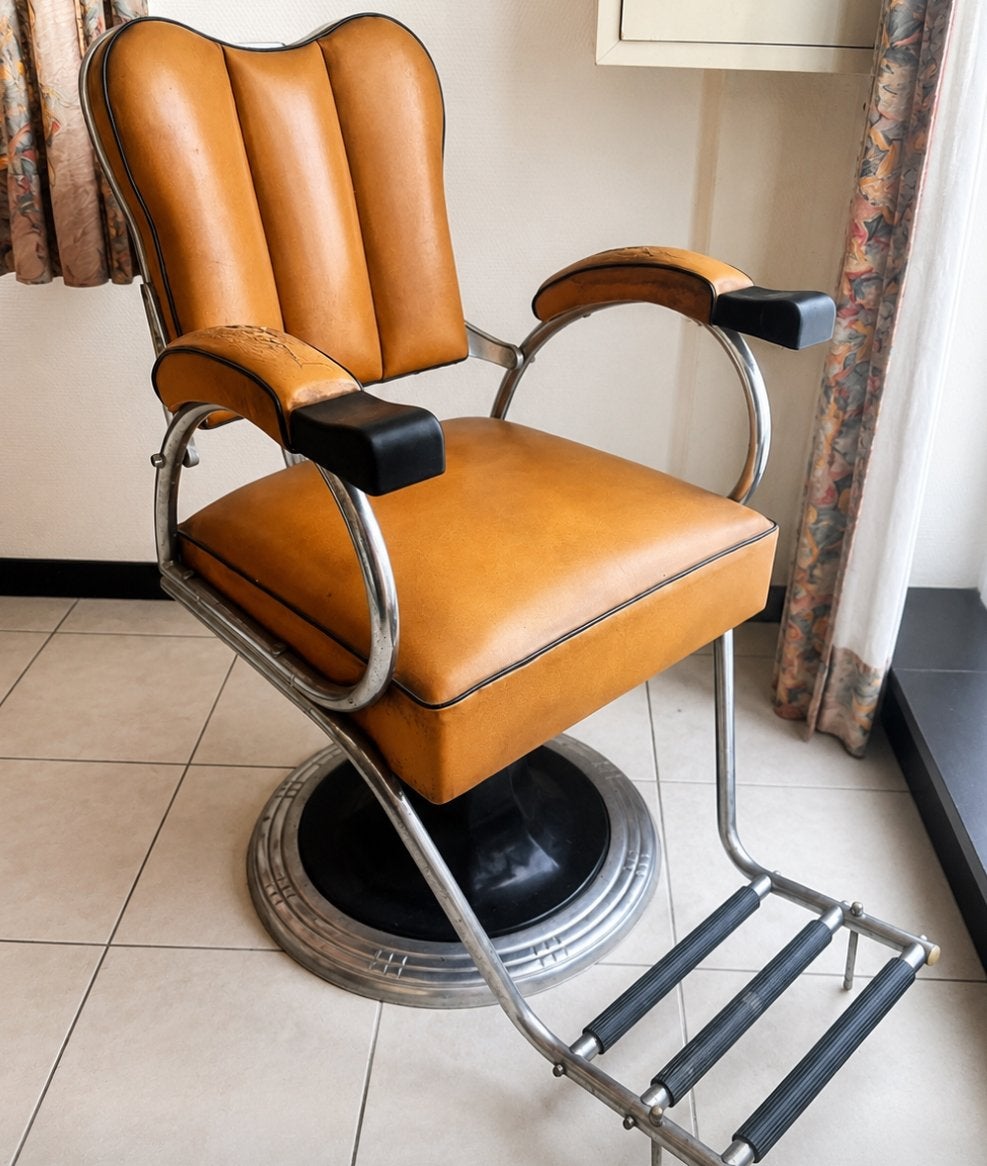 Vintage kappersstoel - Opknapper, Ophalen