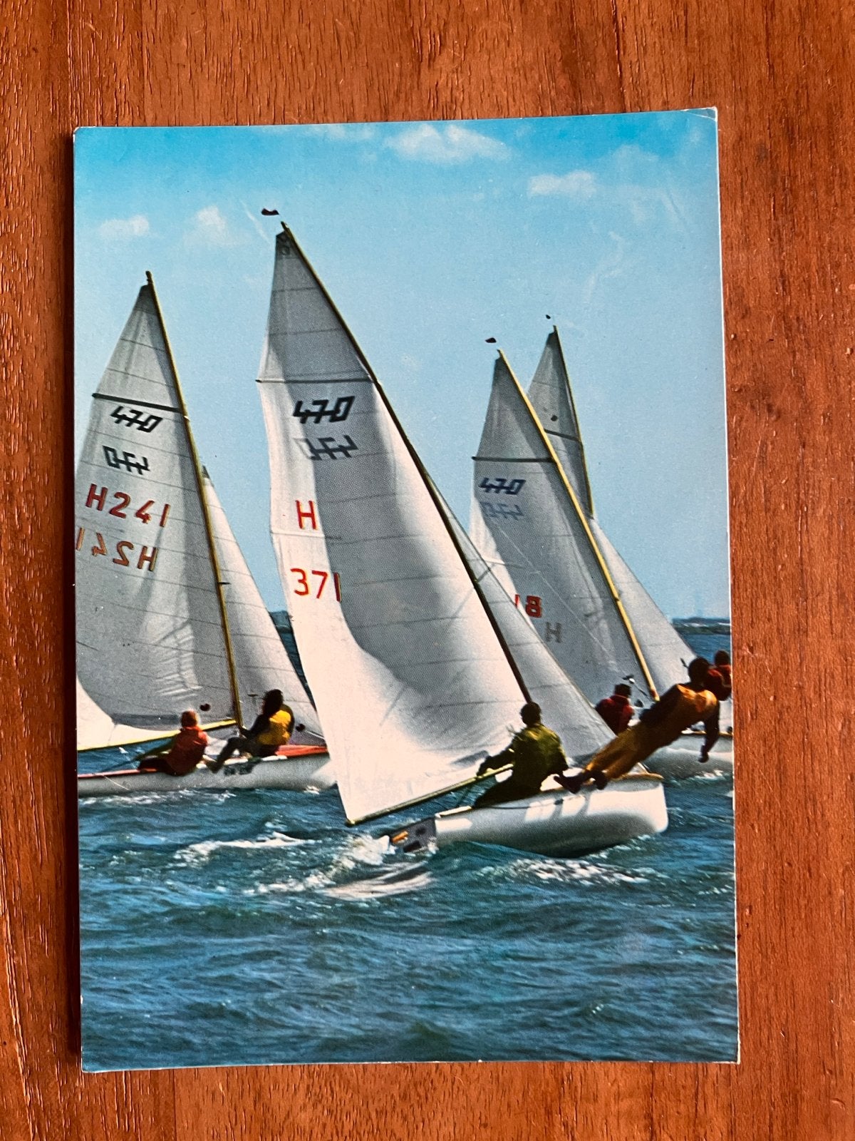 Zeilen. Groeten uit Mooi Friesland 1975, Ophalen of Verzenden, 1960 tot 1980, Gelopen, Friesland