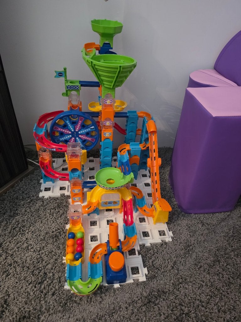 Vtech marble rush knikkerbaan, Ophalen, Zo goed als nieuw, 2 tot 4 jaar