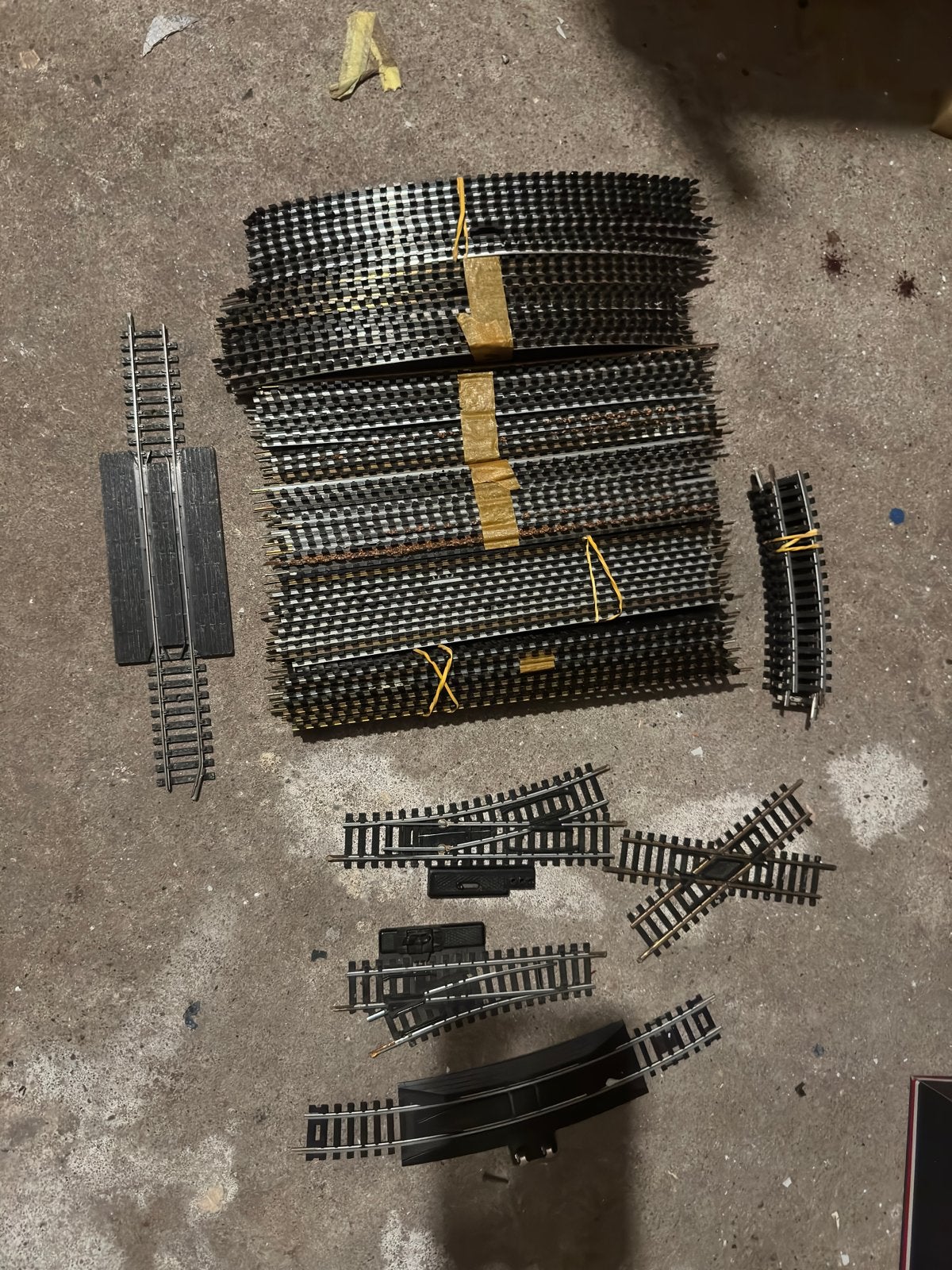 Jouef railset | 1/87 modelspoor h0, Gebruikt, Gelijkstroom, Jouef, Rails