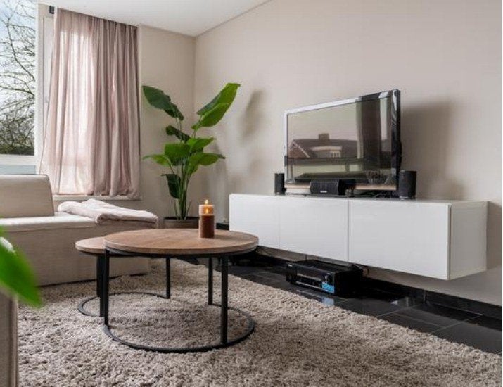 TV-meubel met lades IKEA Besta  180x42x38cm, Huis en Inrichting, Ophalen, Wit, 150 tot 200 cm, Zo goed als nieuw