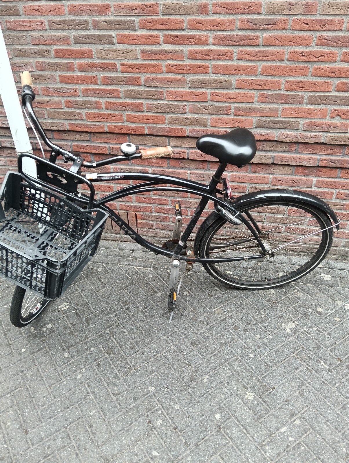 fiets, Ophalen, Gebruikt, Staal