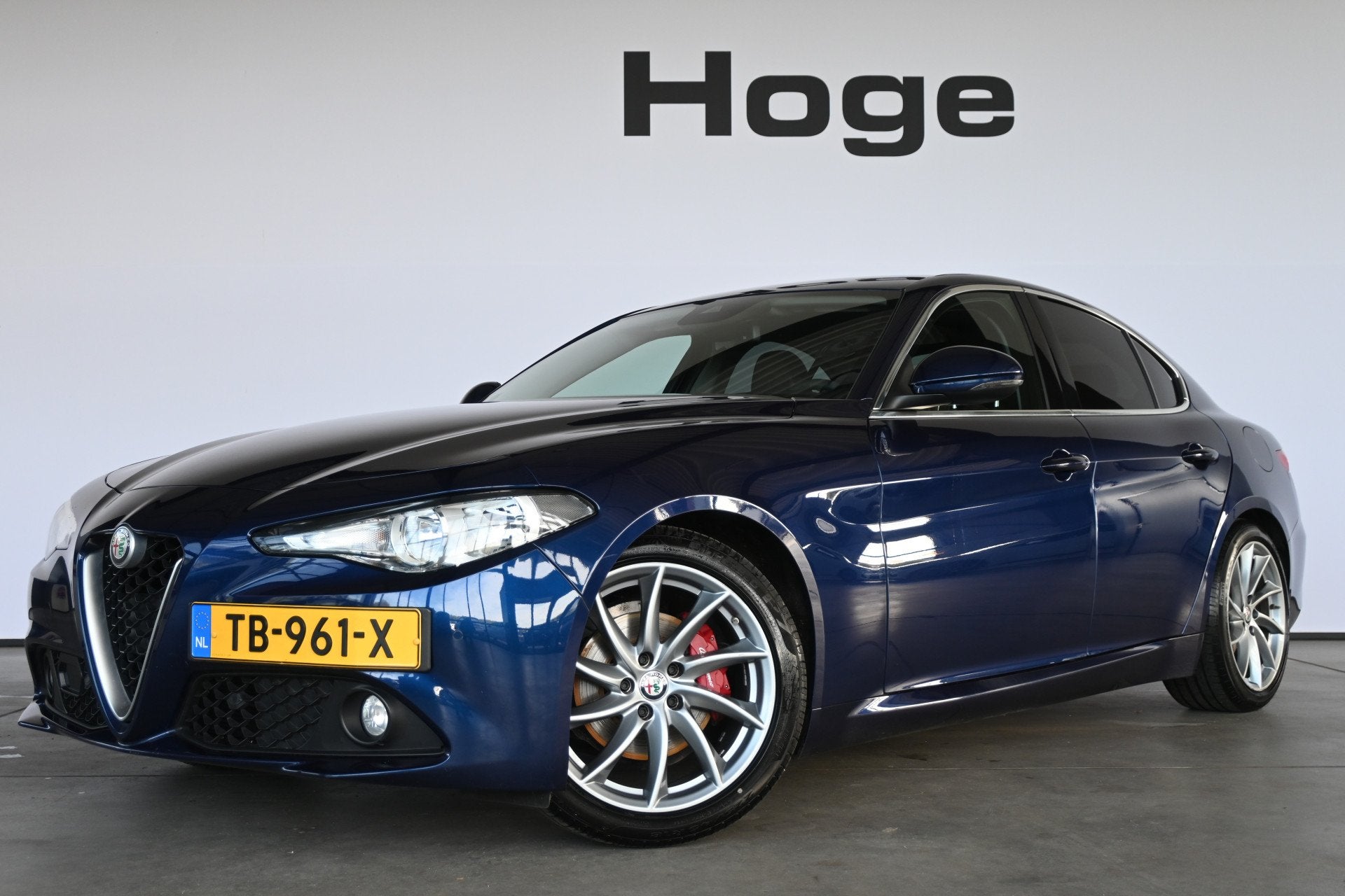 Alfa Romeo Giulia 2.0T Automaat Super Clima Cruise control N, Auto's, 745 kg, Achterwielaandrijving, 4 cilinders, Blauw