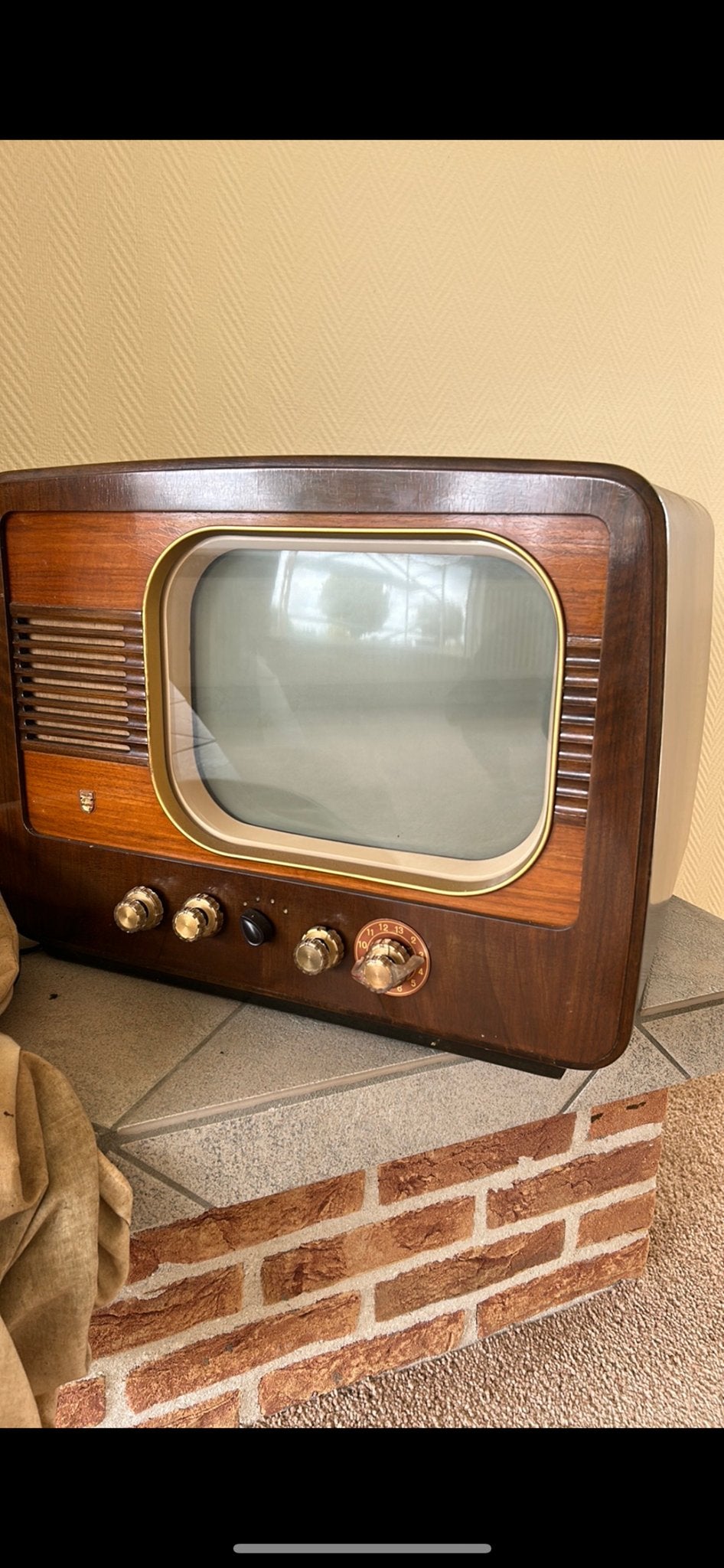 Vintage Philips TV 14TX100A/70, Ophalen