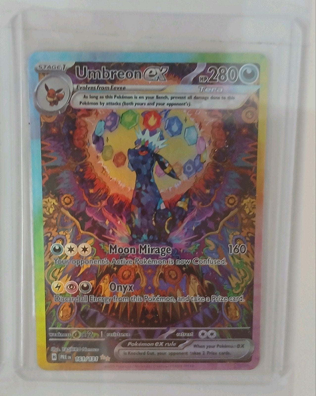 Prismatic Evolutions Umbreon, Ophalen of Verzenden, Nieuw, Losse kaart