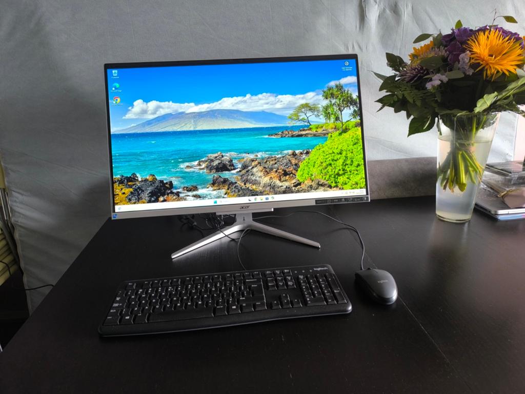 27 inch All-in-one desktop pc Acer Aspire, Computers en Software, Desktop Pc's, Zo goed als nieuw, HDD, Intel Core i5, 3 tot 4 Ghz