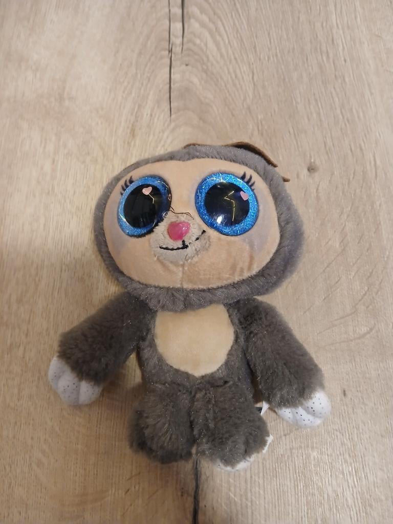 Ojo knuffel luiaard met grote ogen, Kinderen en Baby's, Speelgoed | Knuffels en Pluche, Ophalen of Verzenden