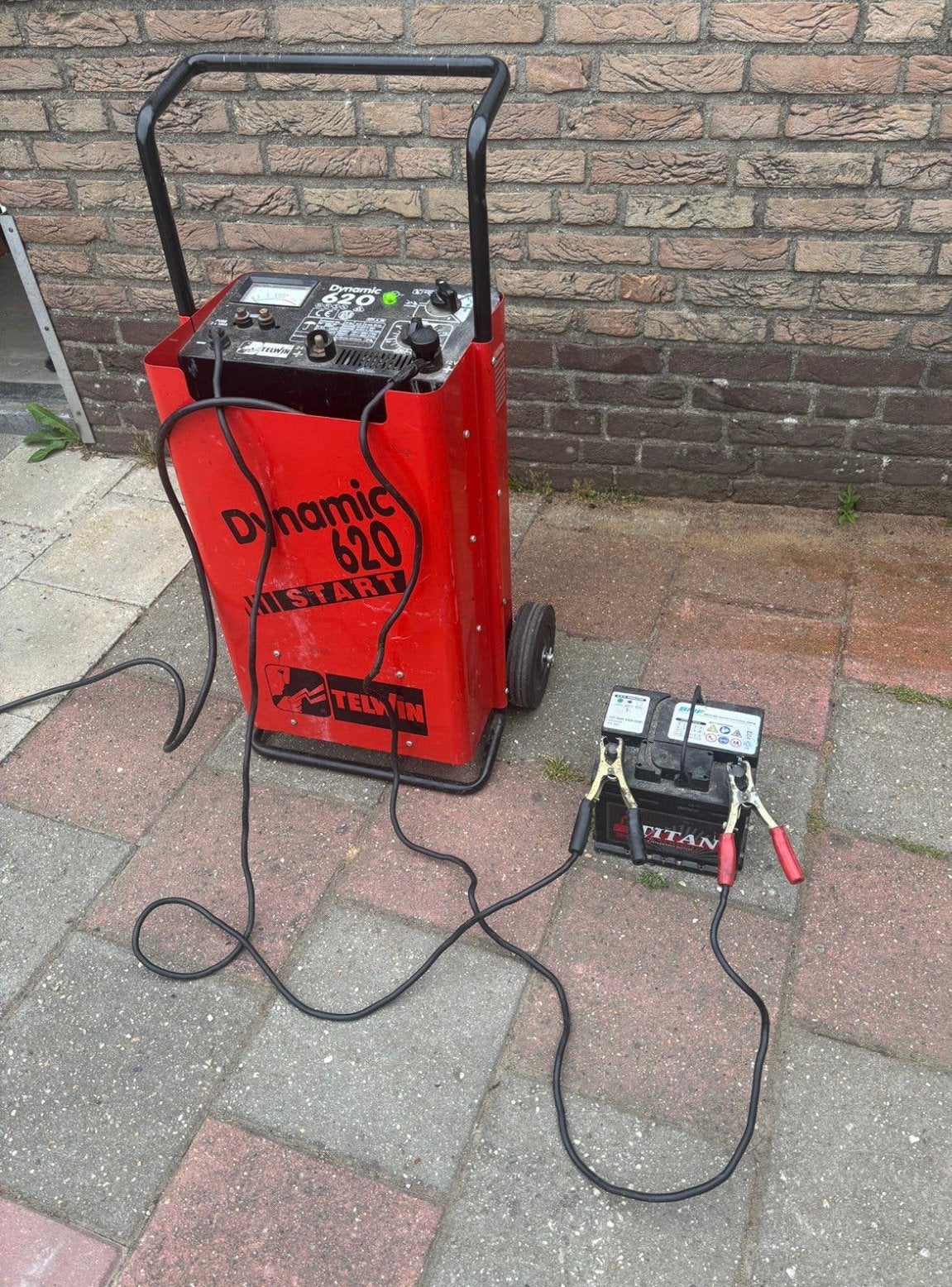 starthulp lader zwaar garage model Telwin 620 start Dynamic, Gebruikt