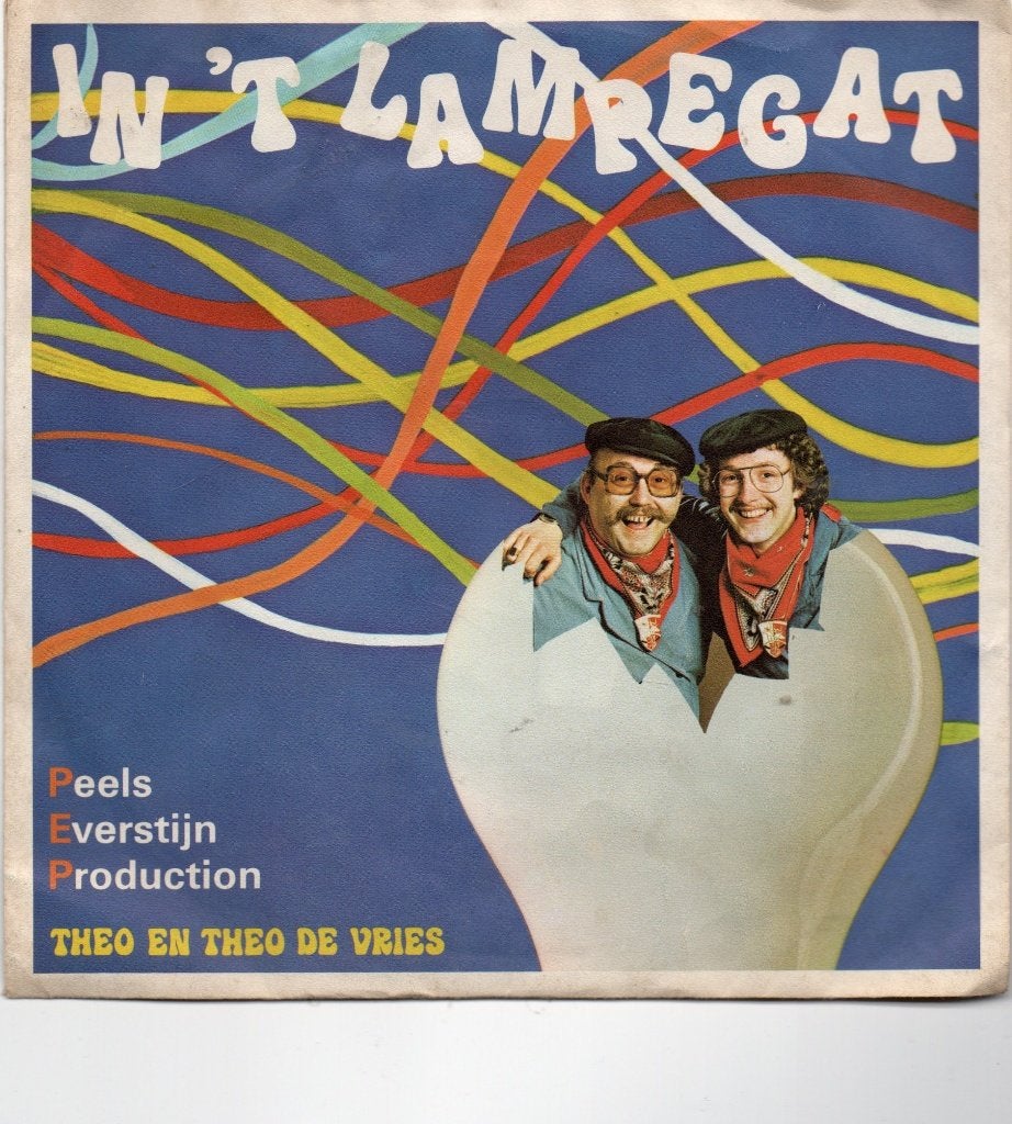 Theo en Theo de Vries - In 't Lampegat, Gebruikt, 7 inch, Ophalen of Verzenden, Nederlandstalig