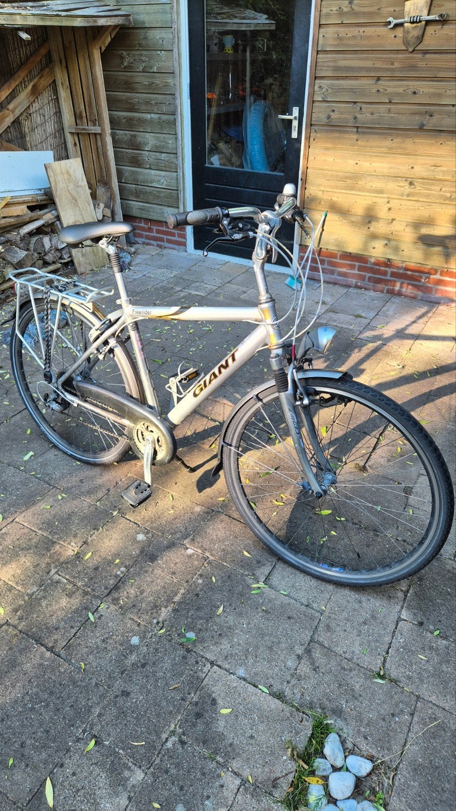 Giant Freerider herenfiets maat M - Opknapper, Ophalen, Gebruikt, Velgrem, Versnellingen