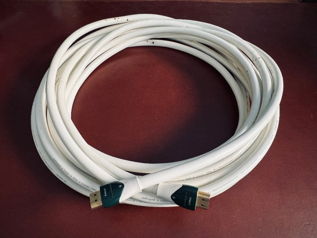 Audioquest Forest HDMI kabel 8 meter, Audio, Tv en Foto, Audiokabels en Televisiekabels, Ophalen of Verzenden, Gebruikt, 5 tot 10 meter