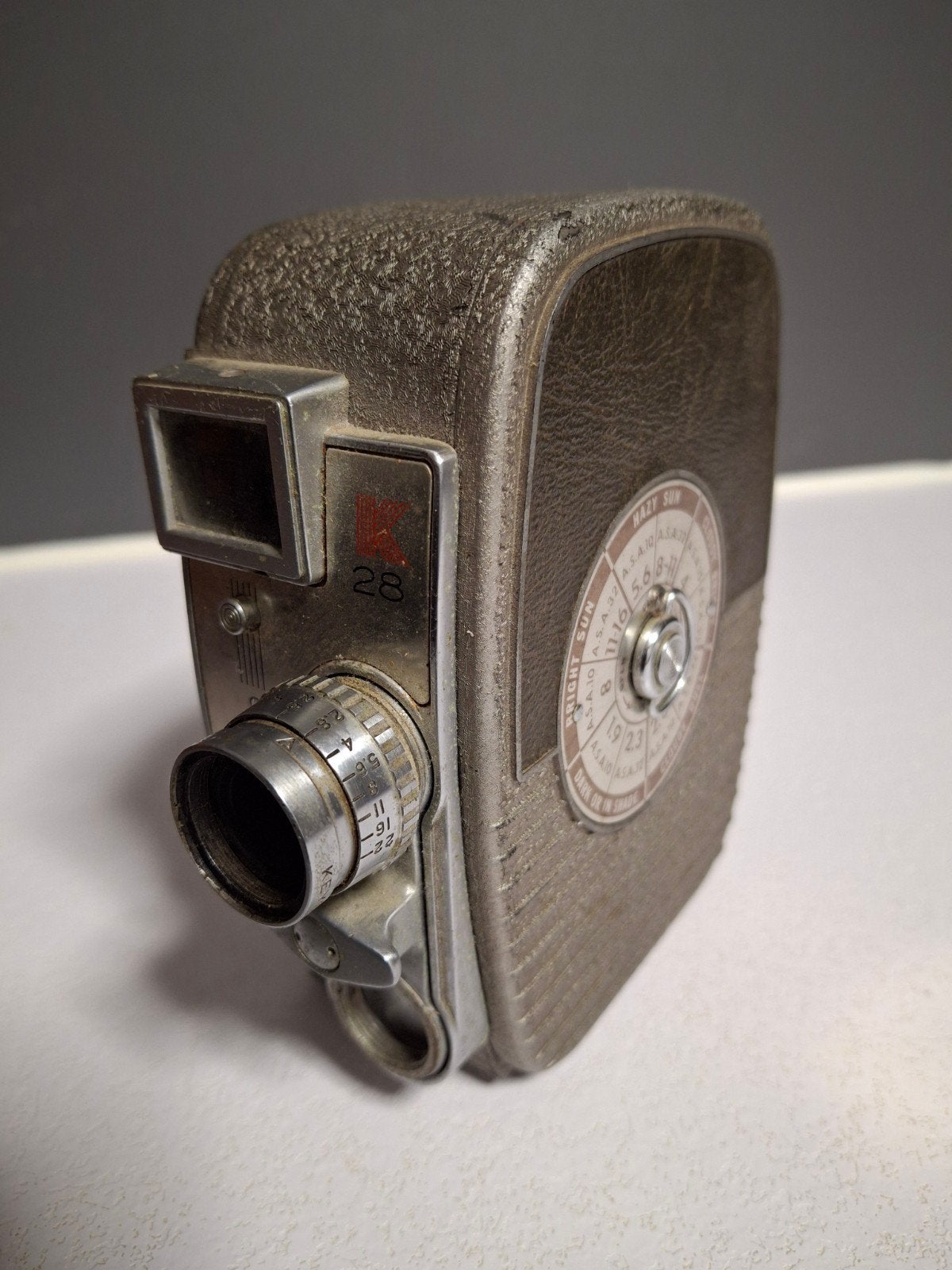 Vintage Filmcamera Keystone Capri 8 mm Model K28 jaren 50, Verzamelen, Ophalen of Verzenden, 1940 tot 1960, Filmcamera