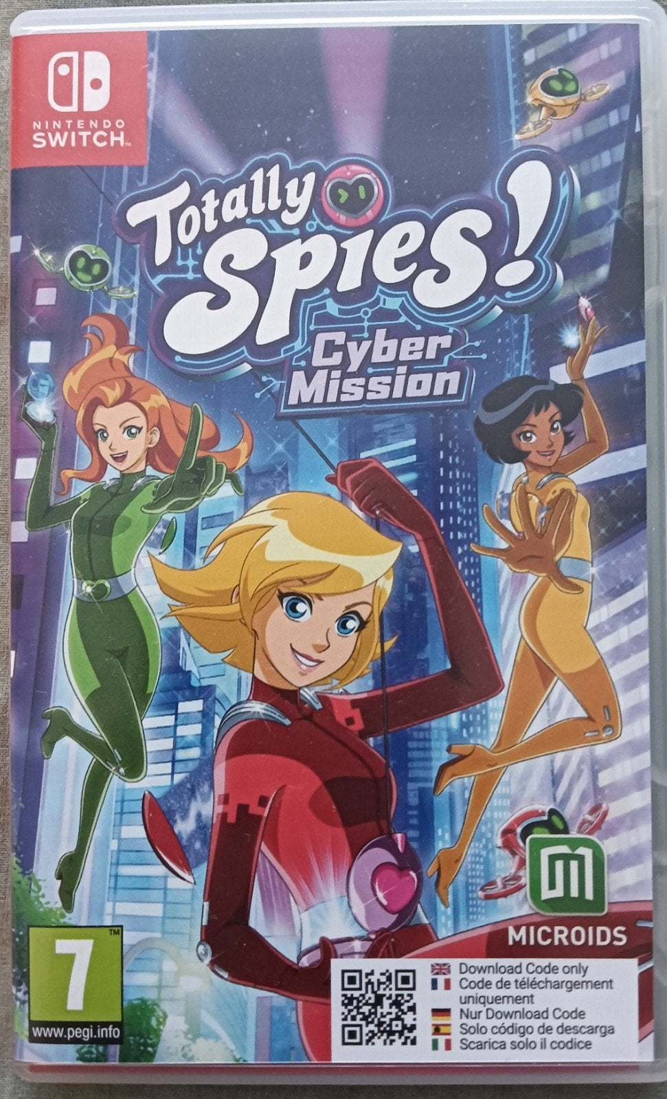 Totally Spies! Cyber Mission - Nintendo Switch (Nieuw), Spelcomputers en Games, Games | Nintendo Switch, Avontuur en Actie, 1 speler