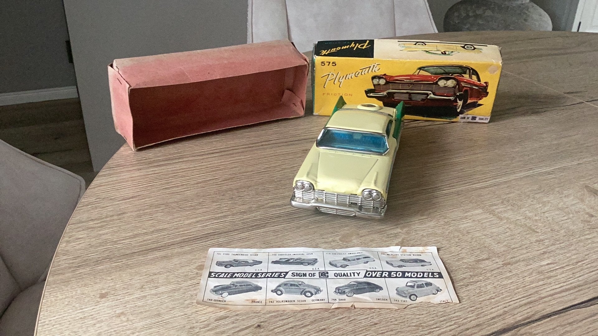Bandai Plymouth fury 58, Ophalen of Verzenden