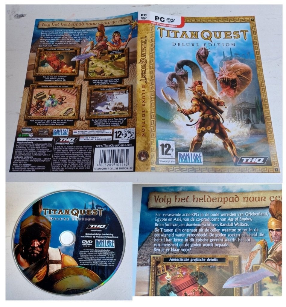 titan quest de luxe edition volg het heldenpad videogame, Avontuur en Actie, 1 speler, Eén computer, Ophalen of Verzenden