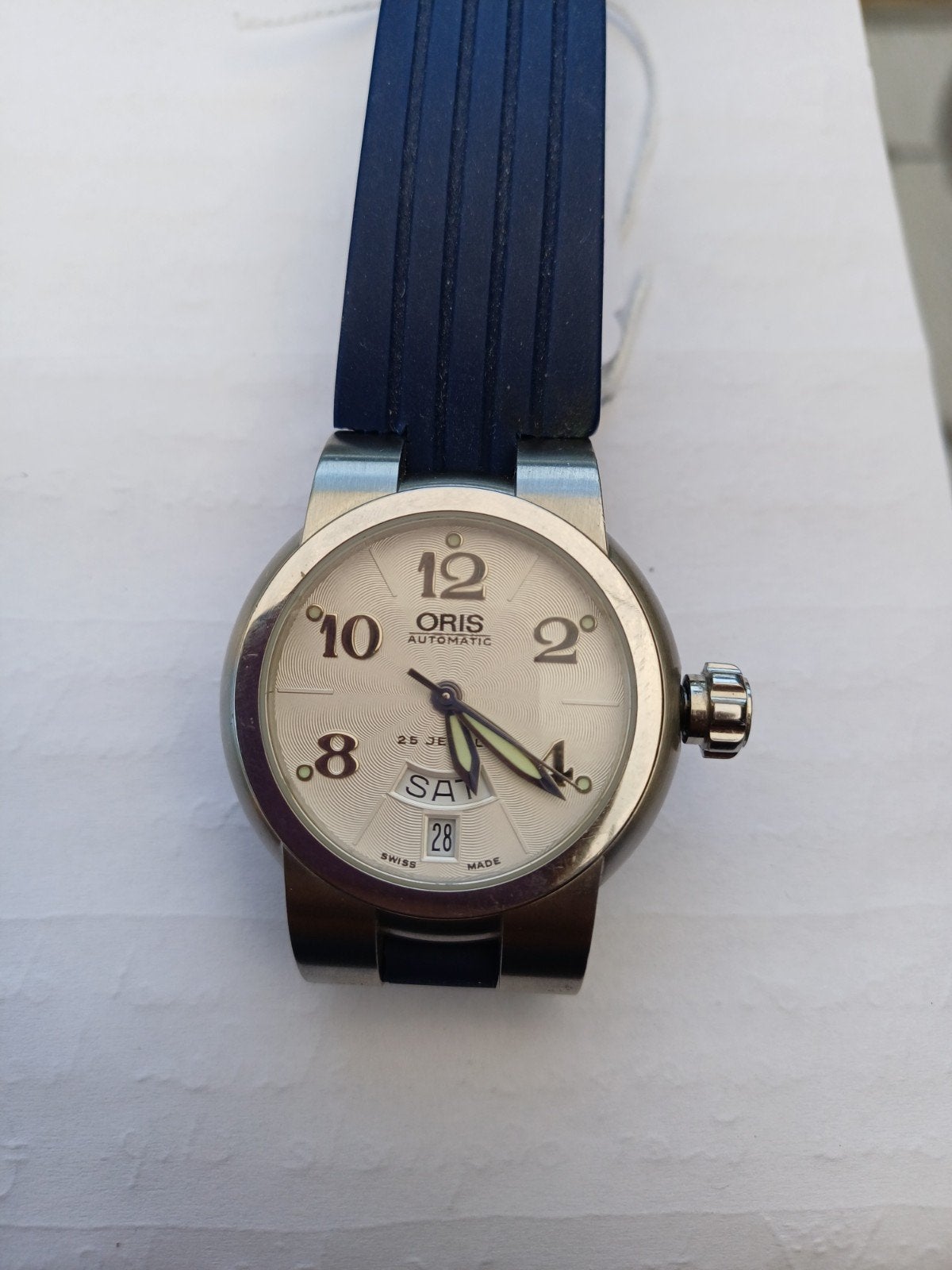 oris automaat, Overige merken, Staal, Polshorloge, Kunststof