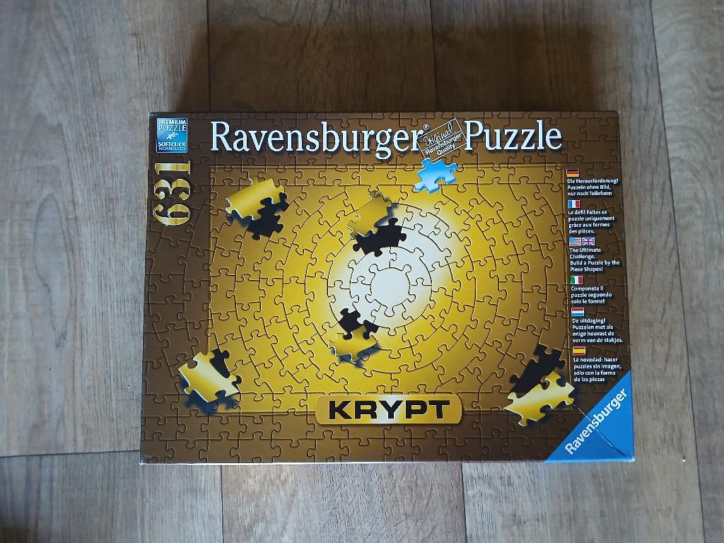 Ravensburger Krypt puzzel, Ophalen of Verzenden, 500 t/m 1500 stukjes, Zo goed als nieuw, Legpuzzel