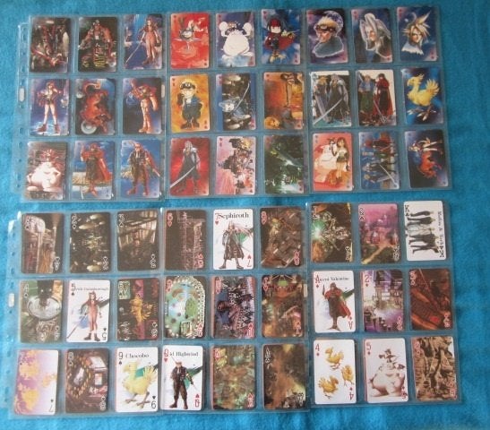 Speelkaarten / Playing Cards Final Fantasy VII 7, Ophalen of Verzenden, Nieuw, Speelkaart(en)
