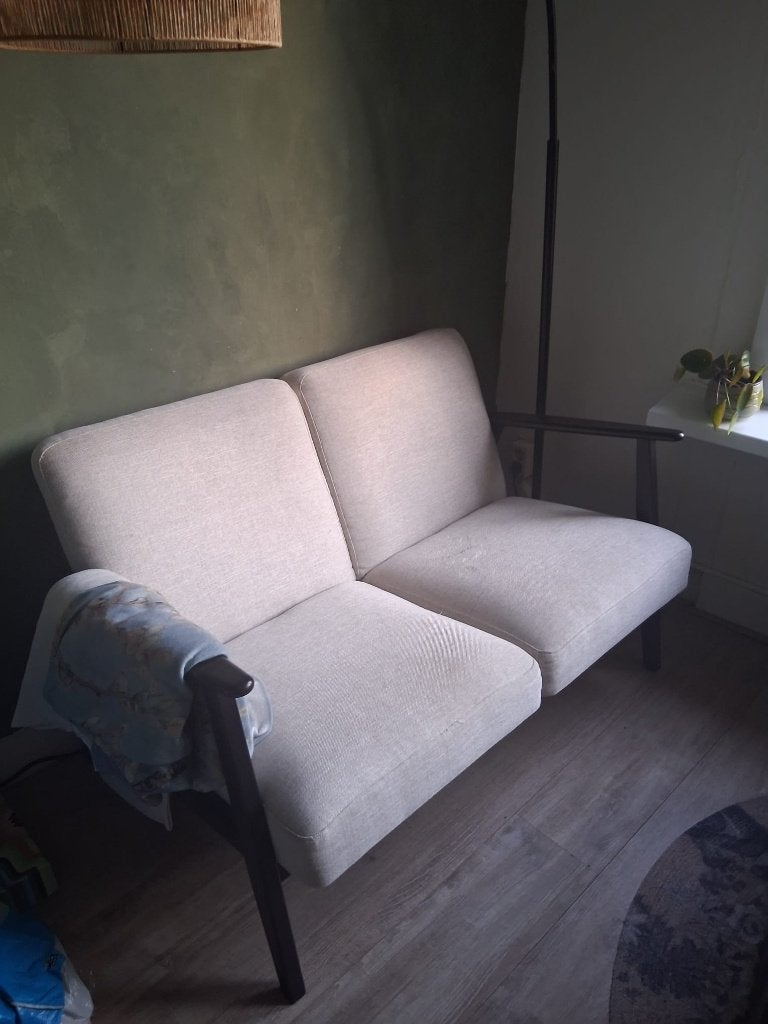 ikea bank EKENÄSET, Huis en Inrichting, Banken | Bankstellen, Ophalen, Gebruikt, Tweepersoons, Rechte bank